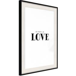 Arkiio Affisch Simple Love [Poster] 30x45 Poster